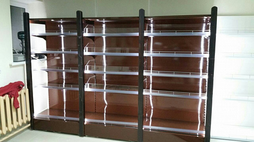 Пристенный винный стеллаж Евромаркет СА0090 с передней стойкой Пристенный винный стеллаж Евромаркет СА0090 с передней стойкой