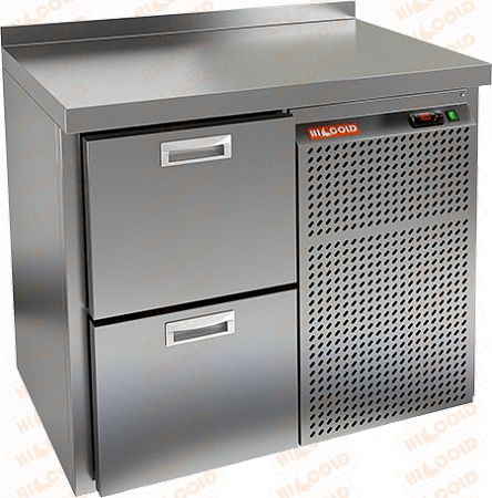 Стол охлаждаемый HICOLD GN 2 BR2 TN Стол охлаждаемый HICOLD GN 2 BR2 TN