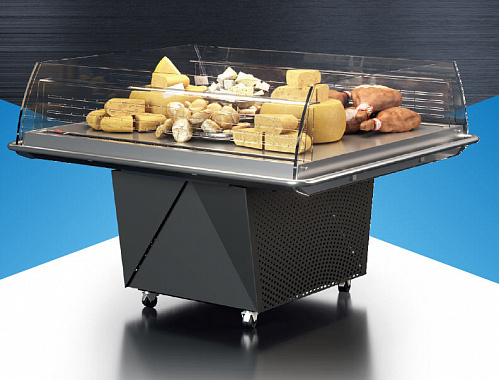 Торговая витрина Enteco master ЛИДЕЯ 125 ВС для самообслуживания Торговая витрина Enteco master ЛИДЕЯ 125 ВС для самообслуживания