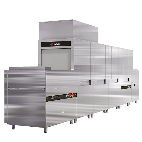 Посудомоечная машина туннельная Abat МПТ-3000К с пальчиковым конвейером (правая) Посудомоечная машина туннельная Abat МПТ-3000К с пальчиковым конвейером (правая)