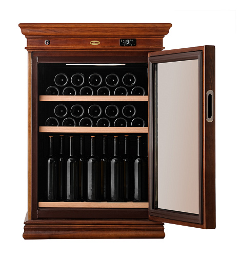 Шкаф винный бытовой ШВ-39 POZIS М в облицовке из дуба Шкаф винный бытовой ШВ-39 POZIS М в облицовке из дуба