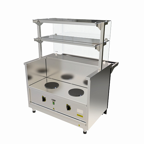 Прилавок-мармит электрический первых блюд Abat ПМЭС-70Е-02 серия Сэйла Прилавок-мармит электрический первых блюд Abat ПМЭС-70Е-02 серия Сэйла