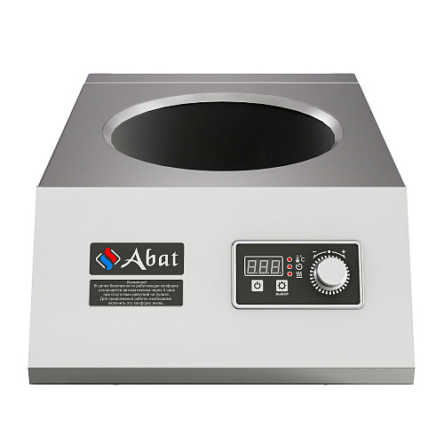 Профессиональная индукционная плита настольная Abat КИП-1Н-5,0ВОК Профессиональная индукционная плита настольная Abat КИП-1Н-5,0ВОК