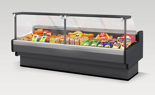 Холодильные витрины Brandford Aurora Slim SQ 125 мармит Холодильные витрины Brandford Aurora Slim SQ 125 мармит