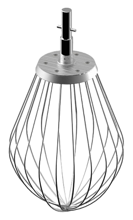 Насадка венчик с толстыми прутьями для миксера планетарного Abat МПЛ-60 Насадка венчик с толстыми прутьями для миксера планетарного Abat МПЛ-60