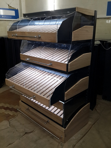 Пристенный стеллаж Евромаркет ХС0070 закрытый B100.01 Пристенный стеллаж Евромаркет ХС0070 закрытый B100.01