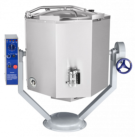 Котел пищеварочный электрический Abat КПЭМ-160-ОМР со сливным краном Котел пищеварочный электрический Abat КПЭМ-160-ОМР со сливным краном