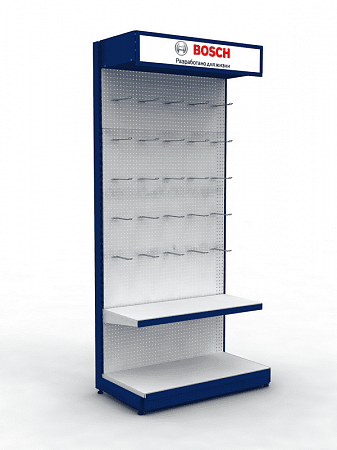 Перфорированный стеллаж Евромаркет БС00345 Перфорированный стеллаж Евромаркет БС00345