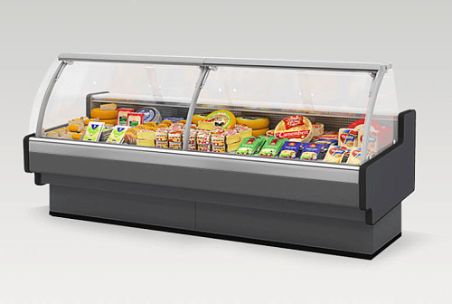 Холодильные витрины Brandford Aurora Slim 250 рыба на льду Холодильные витрины Brandford Aurora Slim 250 рыба на льду