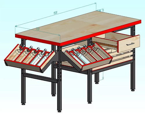 Винный стол Евромаркет Viva ВС0001 Винный стол Евромаркет Viva ВС0001