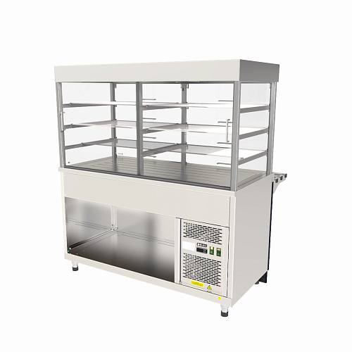 Прилавок-витрина холодильный Abat ПВВ(Н)-70Е-С-03-НШ серия Сэйла Прилавок-витрина холодильный Abat ПВВ(Н)-70Е-С-03-НШ серия Сэйла