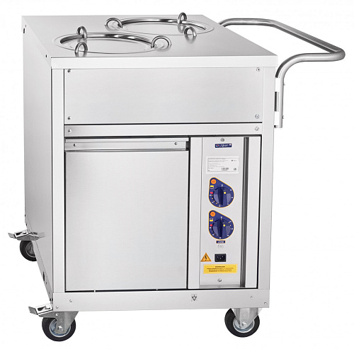 Прилавок для подогрева тарелок Abat ПТЭ-70КМ(П)-80, передвижная линия самообслуживания Прилавок для подогрева тарелок Abat ПТЭ-70КМ(П)-80, передвижная линия самообслуживания