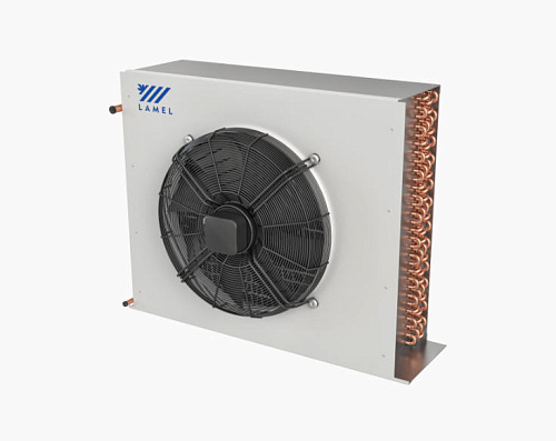 Конденсатор воздушный LAMEL серия КВ 600 (оребренная труба) Конденсатор воздушный LAMEL серия КВ 600 (оребренная труба)