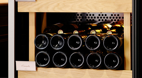 Шкаф винный бытовой ШВ-120 POZIS М в облицовке из дуба Шкаф винный бытовой ШВ-120 POZIS М в облицовке из дуба