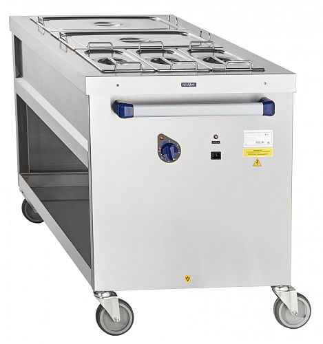 Электрический мармит Abat ЭМП-70, передвижная линия самообслуживания Электрический мармит Abat ЭМП-70, передвижная линия самообслуживания