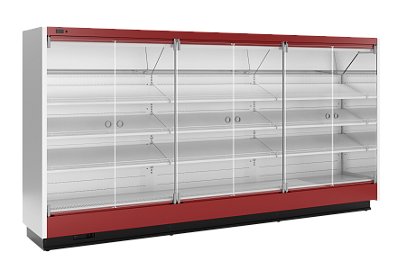 Пристенная витрина МХМ София 195/71 ВХСп-3,75 со стеклянными дверями фруктовая Пристенная витрина МХМ София 195/71 ВХСп-3,75 со стеклянными дверями фруктовая