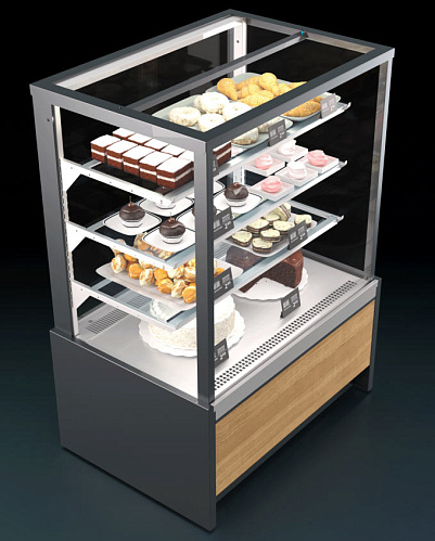 Кондитерская холодильная витрина Enteco master Мерея 125 ВВ-0,34-1,68-1-4В Кондитерская холодильная витрина Enteco master Мерея 125 ВВ-0,34-1,68-1-4В