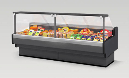 Холодильные витрины Brandford Aurora Slim SQ 125 рыба на льду Холодильные витрины Brandford Aurora Slim SQ 125 рыба на льду