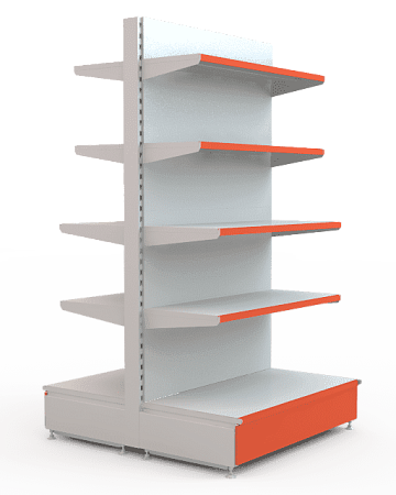 Островной стеллаж Евромаркет ОС006 Островной стеллаж Евромаркет ОС006