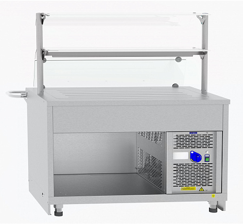 Прилавок для холодных закусок Abat ПВВ(Н)-70Х-07-НШ Прилавок для холодных закусок Abat ПВВ(Н)-70Х-07-НШ