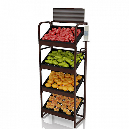 Овощной стеллаж Евромаркет ОВС00439 Овощной стеллаж Евромаркет ОВС00439