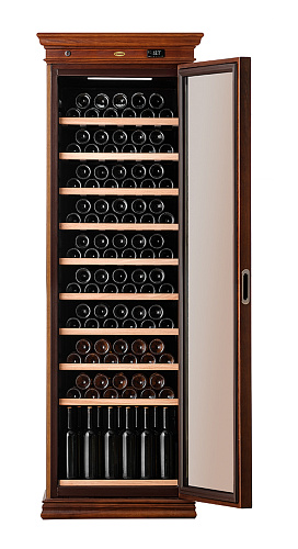 Шкаф винный бытовой ШВ-120 POZIS М в облицовке из дуба Шкаф винный бытовой ШВ-120 POZIS М в облицовке из дуба