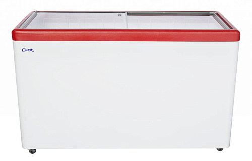 Морозильный ларь Снеж МЛП-500 со стеклянной прямой крышкой Морозильный ларь Снеж МЛП-500 со стеклянной прямой крышкой