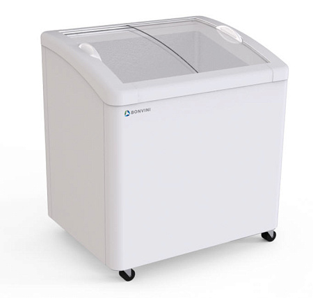 Морозильный ларь Bonvini BFB 1201 ST с гнутым стеклом Морозильный ларь Bonvini BFB 1201 ST с гнутым стеклом