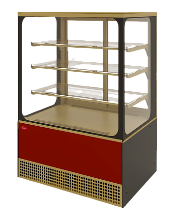 Кондитерская холодильная витрина МХМ Veneto VS-0,95 Cube крашенная Кондитерская холодильная витрина МХМ Veneto VS-0,95 Cube крашенная