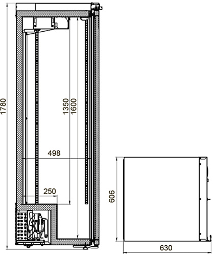 Фармацевтический шкаф Polair ШХФ-0,4 Фармацевтический шкаф Polair ШХФ-0,4