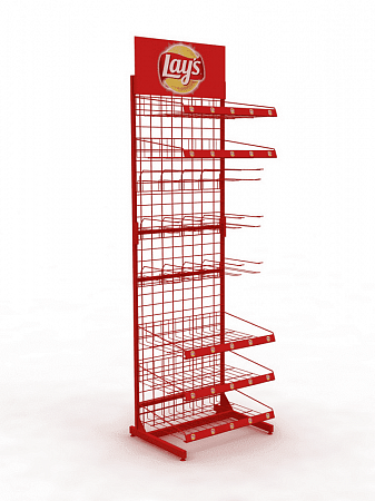 Стойка Евромаркет СДС00127 для продуктов питания Стойка Евромаркет СДС00127 для продуктов питания