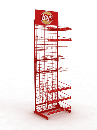 Стойка Евромаркет СДС00127 для продуктов питания Стойка Евромаркет СДС00127 для продуктов питания