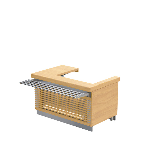 Кассовый стол Атеси Регата КСП-1370-02 (левый / правый) Кассовый стол Атеси Регата КСП-1370-02 (левый / правый)