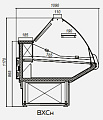 Холодильная витрина МХМ Илеть new ВХСн-1,8 Холодильная витрина МХМ Илеть new ВХСн-1,8