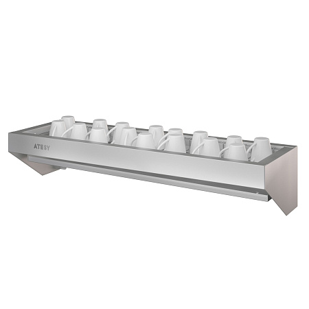 Полка кухонная для стаканов Атеси Стандарт ПКС-С-950.300-02 Полка кухонная для стаканов Атеси Стандарт ПКС-С-950.300-02