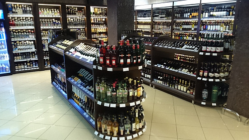 Островной стеллаж Евромаркет ОС0044 с полукруглыми полками, для вина и алкоголя Островной стеллаж Евромаркет ОС0044 с полукруглыми полками, для вина и алкоголя