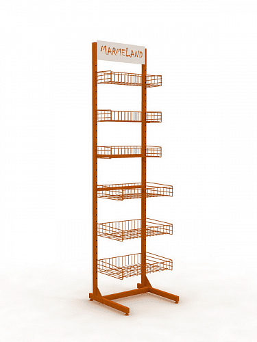 Стойка Евромаркет СДС00167 для торговли специями Стойка Евромаркет СДС00167 для торговли специями