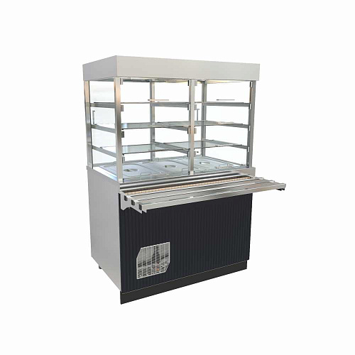 Прилавок-витрина холодильный Abat ПВВ(Н)-70Е-С-НШ серия Сэйла Прилавок-витрина холодильный Abat ПВВ(Н)-70Е-С-НШ серия Сэйла