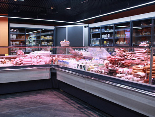 Холодильная витрина Enteco master НЕМИГА CUBE LUX 375 ВС с подъемными стеклами, выносной агрегат Холодильная витрина Enteco master НЕМИГА CUBE LUX 375 ВС с подъемными стеклами, выносной агрегат