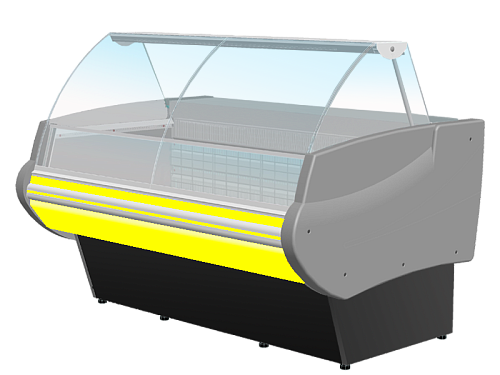 Холодильная витрина Enteco master НЕМИГА STANDART 120 ВН низкотемпературная, закрытое основание Холодильная витрина Enteco master НЕМИГА STANDART 120 ВН низкотемпературная, закрытое основание