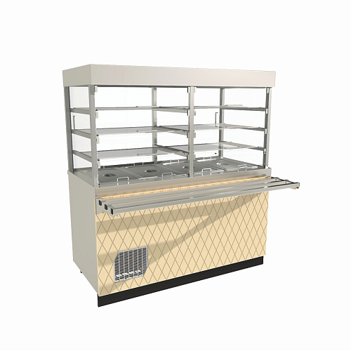 Прилавок-витрина холодильный Abat ПВВ(Н)-70Е-С-01-НШ серия Сэйла Прилавок-витрина холодильный Abat ПВВ(Н)-70Е-С-01-НШ серия Сэйла