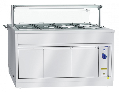 Электрический мармит кухонный вторых блюд Abat ЭМК-70Х-01 Электрический мармит кухонный вторых блюд Abat ЭМК-70Х-01