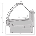 Холодильные витрины Brandford Aurora 190 тепловые Холодильные витрины Brandford Aurora 190 тепловые