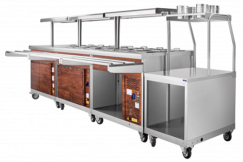 Стол для приборов и подносов Abat ПСП-70ПМ Стол для приборов и подносов Abat ПСП-70ПМ