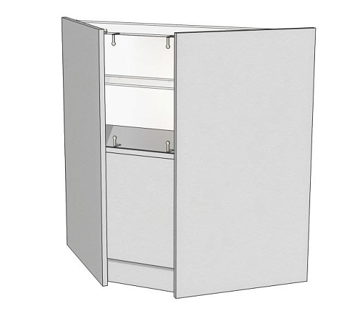 Прилавок угловой внутренний Витрина Плюс Д5ПУВ-700х700х900 Прилавок угловой внутренний Витрина Плюс Д5ПУВ-700х700х900