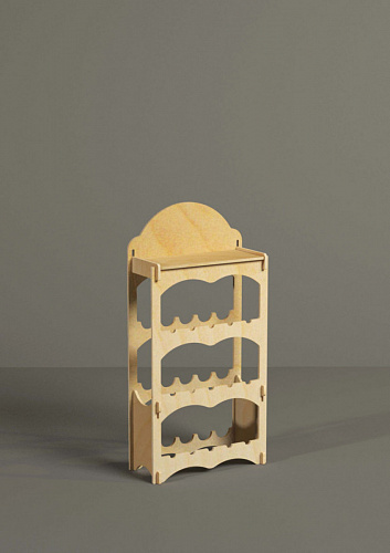 Напольная стойка Евромаркет ДВ00245 для винных бутылок A9902 Напольная стойка Евромаркет ДВ00245 для винных бутылок A9902