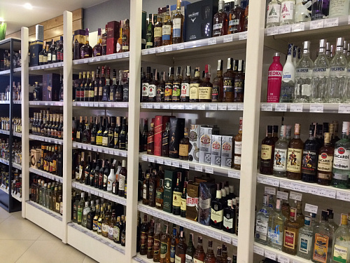 Стеллаж пристенный с передней стойкой Евромаркет ПС009 Стеллаж пристенный с передней стойкой Евромаркет ПС009