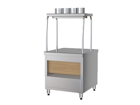 Прилавок для приборов столовых МХМ ППС6 серия ШЕФ 1500 Прилавок для приборов столовых МХМ ППС6 серия ШЕФ 1500