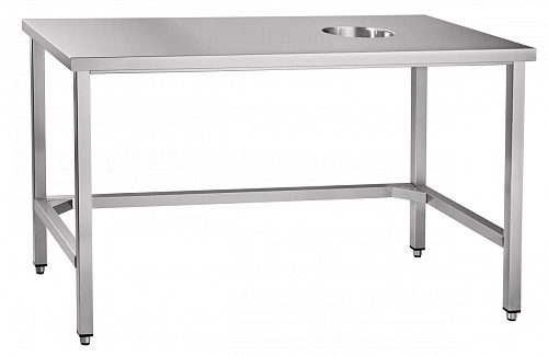 Стол для сбора отходов Abat ССО-4 (нержавеющая сталь) Стол для сбора отходов Abat ССО-4 (нержавеющая сталь)