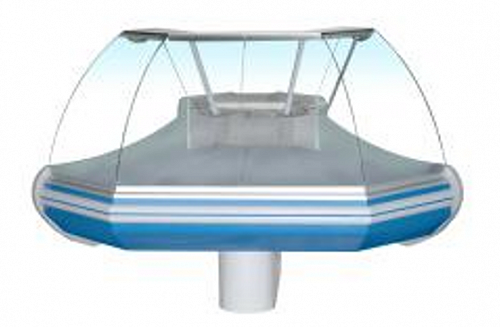 Холодильная витрина Enteco master НЕМИГА STANDART УН 90 ВС угловая, основание на опорах Холодильная витрина Enteco master НЕМИГА STANDART УН 90 ВС угловая, основание на опорах